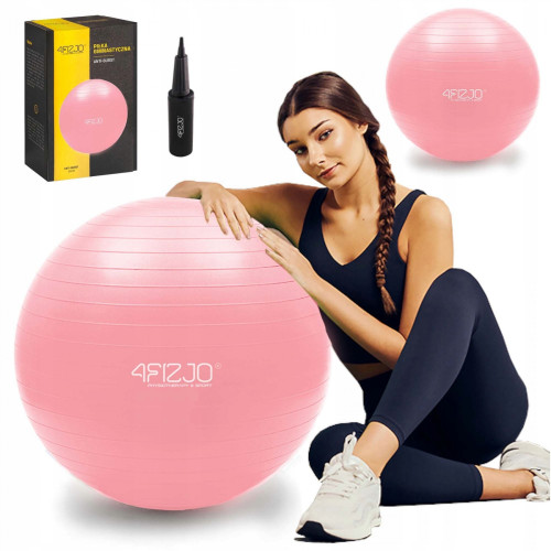 Купить Фитбол  4FIZJO 55cm Anti-Burst 4FJ0398 Pink в Киеве - фото №1